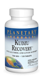 Planetary Herbals Kudzu Recovery 750 mg Anti-Alcohol and Liver Support - 120 Tablet