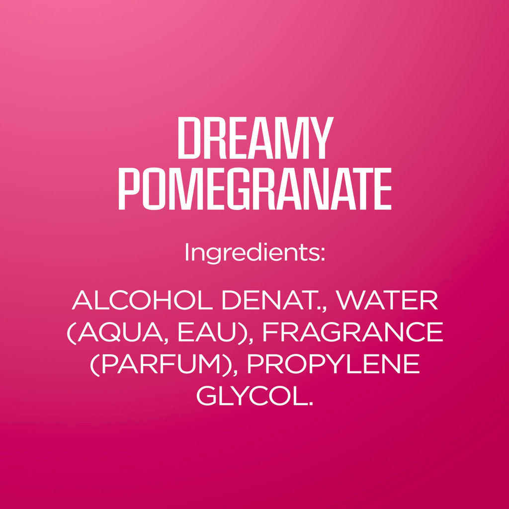 Body Fantasies Signature Fragrance Body Spray, Dreamy Pomegranate, 8 fl oz