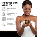 VALITIC Charcoal Kojic Acid Turmeric Black Soap Bar Dark Spot Remover for Body or Face Wash - 4 Pack