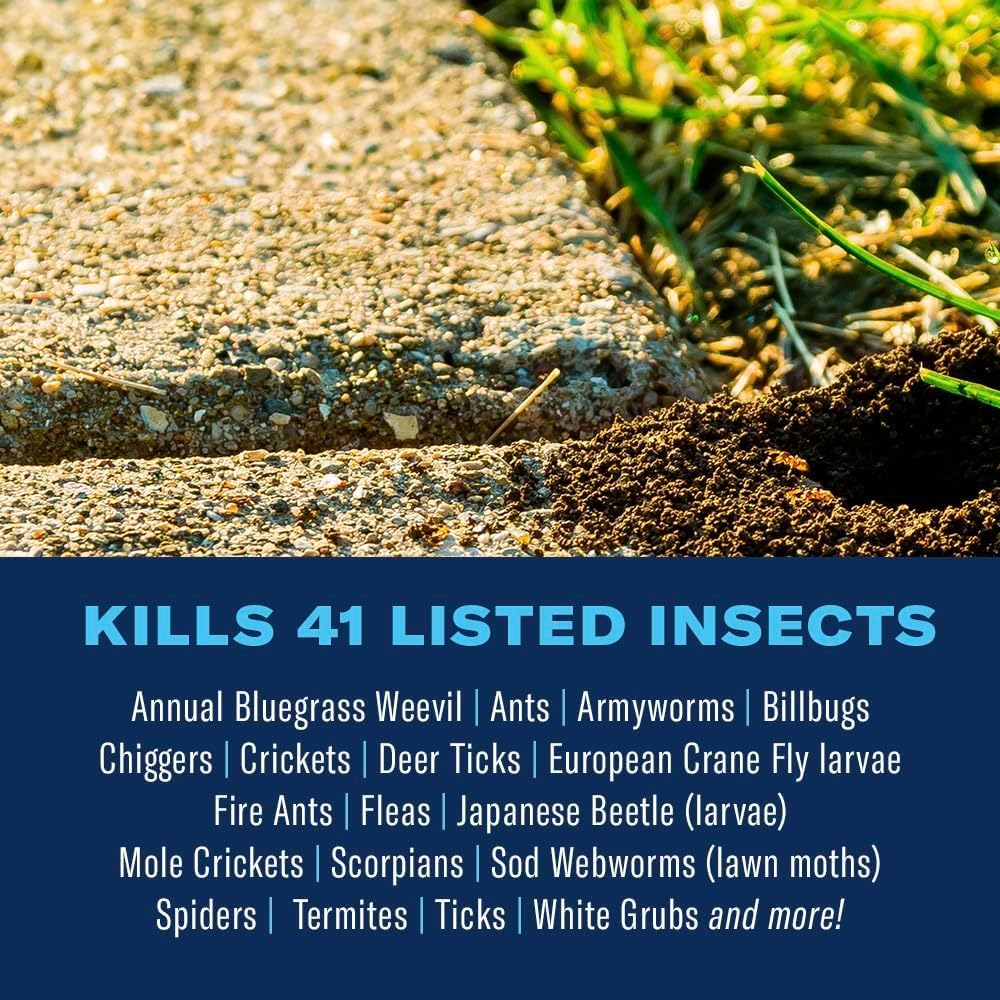 BioAdvanced Complete Brand Insect Killer Granules - Kills Insects Above and Below Ground - Outdoor Insecticide - Up to 3 Months Protection - 10 lb Bag