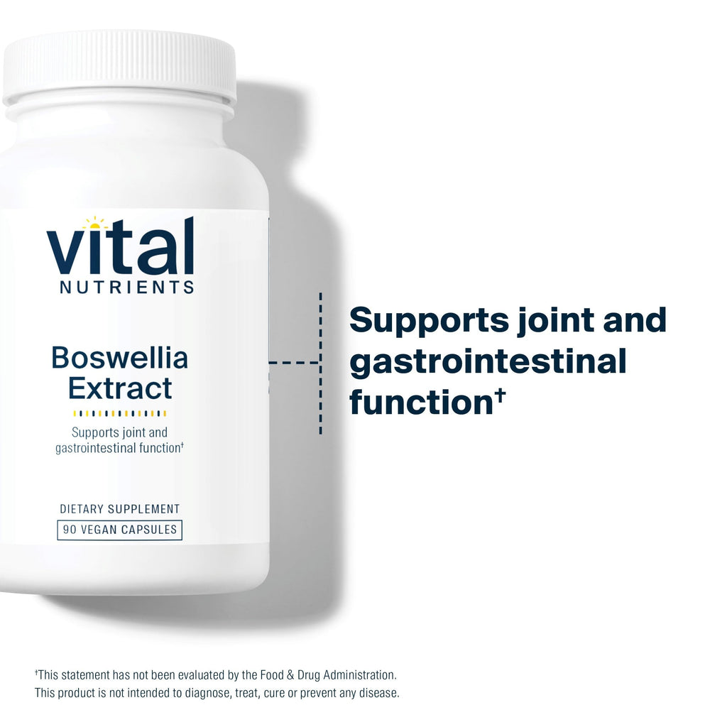 Vital Nutrients Boswellia Extract 400mg - Boswellia Extract Capsules - Herbal Support for Joint, Immune, and Digestive Health - Gluten, Dairy, Soy Free - Non-GMO - 90 Capsules
