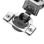 Ravinte 30 Pack 15 Pairs 1-1/4 inch Overlay Soft Close Hinges for Kitchen Cabinet Hinges Satin Nickel Hidden Hinges Stainless Steel Concealed Hinge self Closing