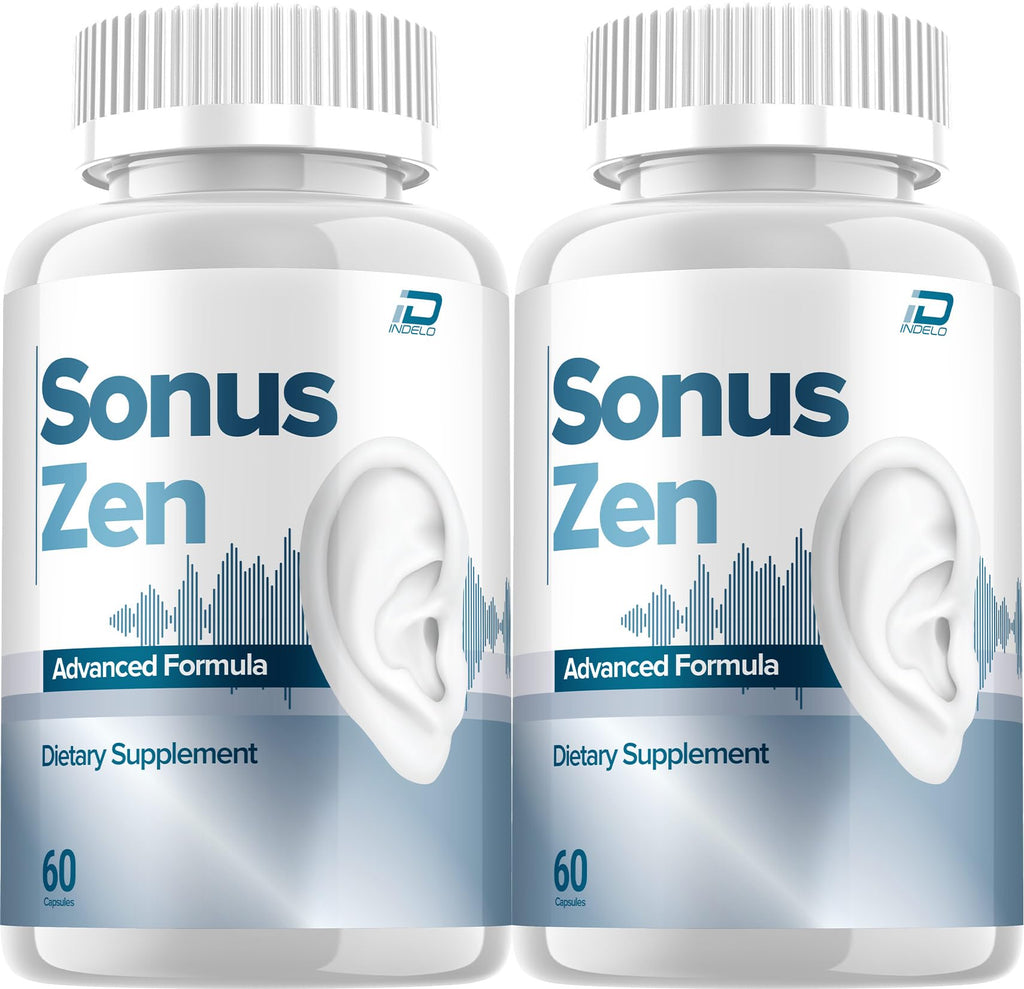 Sonus Zen Ear Support – SonusZen Natural Blend Supplement Advanced Formula Support Reviews (2 Pack - 120 Capsules)