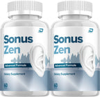 Sonus Zen Ear Support – SonusZen Natural Blend Supplement Advanced Formula Support Reviews (2 Pack - 120 Capsules)