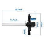 TIROAR SX180DA Lateral Assembly with Center Pipe Compatible with Hayward Pro Sand Filter Series S180T