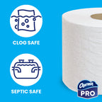 Charmin For Commercial Use Toilet Paper, Individually Wrapped, 2-Ply Standard Roll, 75 Rolls/Case, 450 Sheets/Roll