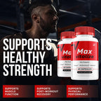 Max Vitalize for Men, Advanced MaxVitalize Natural Pills - Maximum Strength Formula, Max Vitalize Reviews - 1 Pack - 60 Capsules