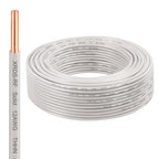 12AWG THHN Wire, Single Bare Copper Conductor with PVC and Nylon Insulation, 600V Rated, Heavy-Duty THHN Wire for Residential and Industrial Use (12Gauge, 75 Feet)