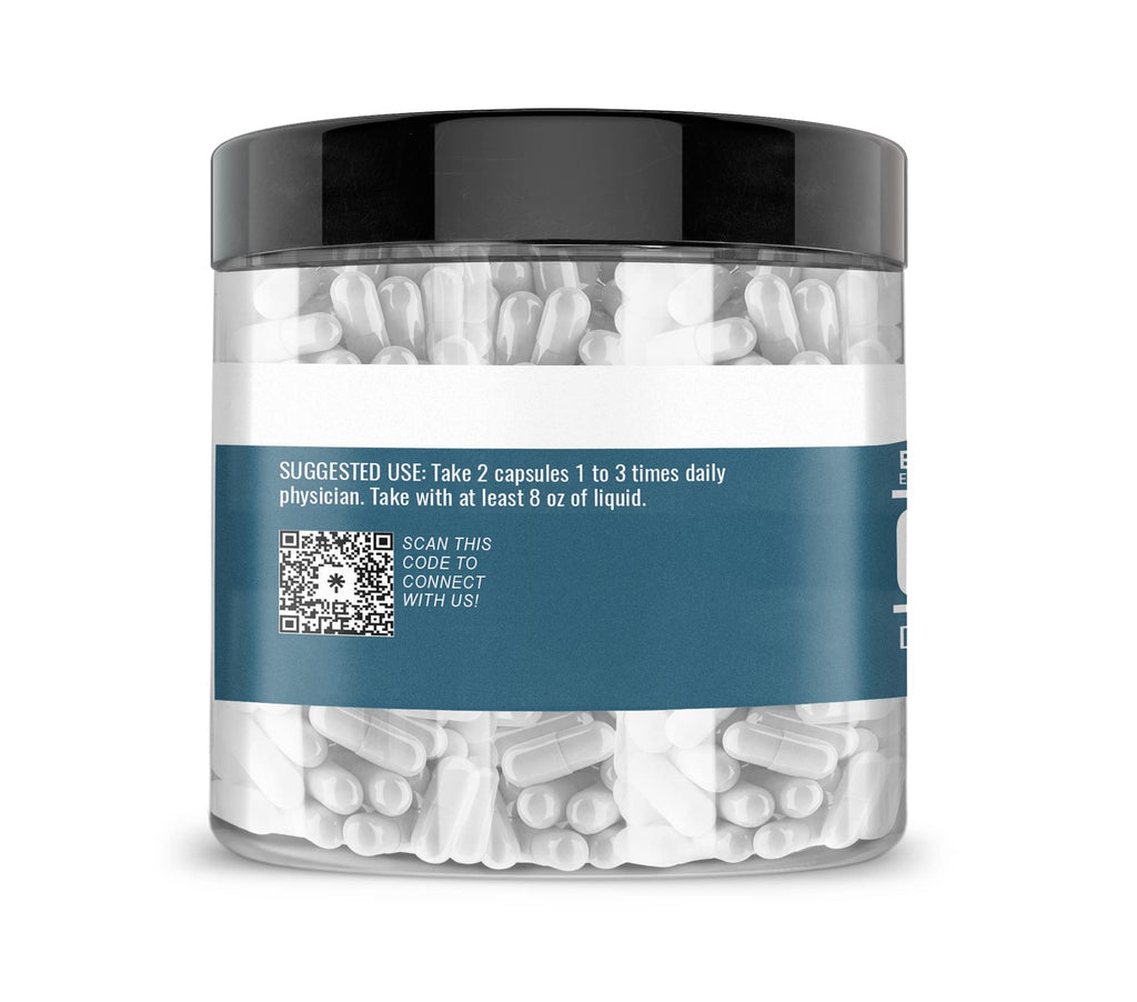 Earthborn Elements Glycine 200 Capsules, Pure & Undiluted, No Additives