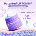 MYTH-Dreamy Overnight Toning Whip Firming Cellulite Cream, Skin Firming and Tightening Lotion While You Sleep - Helps Tighten Loose Skin & Cellulite on Body Belly Booty Arms Thighs with Gua Sha Tool