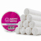 100 Dental Cotton Rolls, 1.5 Inch Nosebleed Plugs for Kids or Adults - Extra Absorbent Blood Clotting, Cotton Rolls (100 Count)
