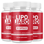 (3 Pack) Lipojaro Capsules, Official Lipo Jaro with Natural Ingredients, Advanced Formula Health and Wellness Formula Vitamin, Max Strength Active Lifestyle Multivitamin Supplement (180 Capsules)