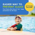 FROG 90-Day Algae Barrier - Dry Formula Algaecide Prevents Black, Green and Yellow Algae for Pools up to 30,000 Gallons - Pool Maintenance & Algae Prevention - 3 Pods
