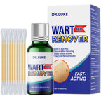 Dr. Luke Genital Wart Liquid for Men & Women Fast, Exclusive Formula Wart Products for Genital Wart, Common Wart, Filiform Wart, Flat Wart, and Tiny Wart-15 ml, 0.5, White