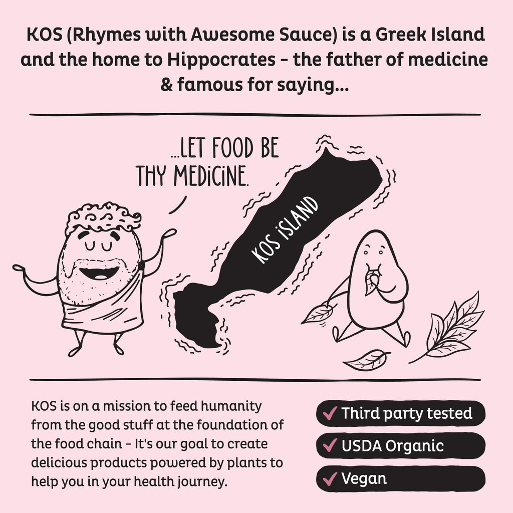 KOS Organic Beet Root Powder, USDA Organic - Natural Nitric Oxide Booster, Superfood Plant Based Beetroot Antioxidant, Supports Active Lifestyle & Healthy Circulation, Soy & Gluten-Free - 90 Servings