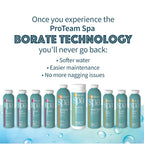 ProTeam Spa Di-Chlor - Hot Tub Chlorine for Hot Tubs and Spa Sanitizer for Hot Tub with SplashWiz Hot Tub Chemicals Care Guide - Made in USA (1 lb)
