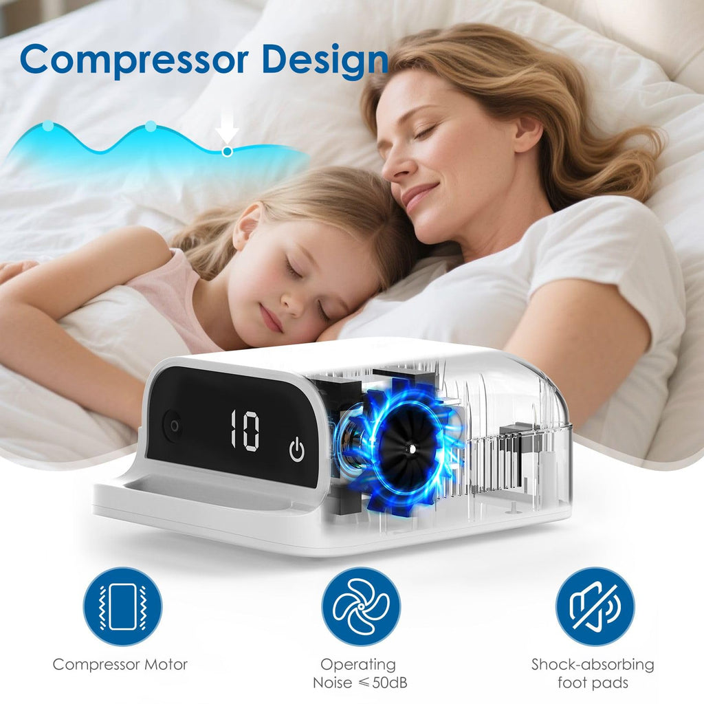 Smart Digital Display Nebulizer for Adults and Children, Nebulizer for Home Use-DN02-0519-spr-S4