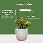 AeroGarden Stem Grow Light, Cream