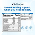 Clinical-Grade Post Surgery Recovery Support Supplement Program, Comprehensive, Physician-Designed Formulation to Support Healing with Vitamins, Minerals, Antioxidants, Bromelain and Quercetin