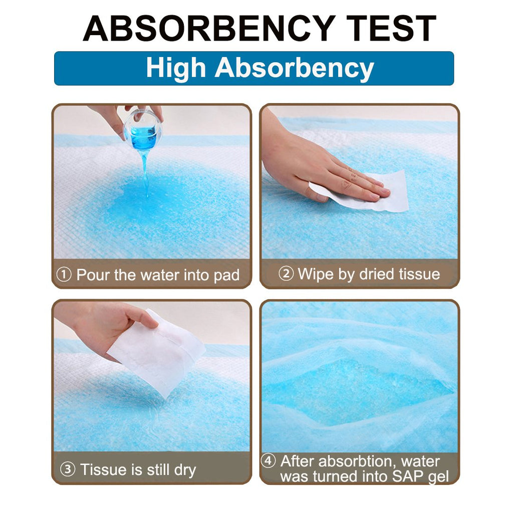 Bed Pads Disposable for Adult Extra Large (32”x36”, 20 Counts), Leak-Proof Disposable Bed Pads for Adults, Thick Disposable Underpads, Disposable Pads for Beds for Incontinence and Adults