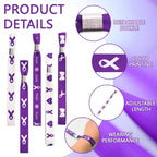 WANDIC Purple Ribbon Bracelets for Domestic Violence, Alzheimer Awareness, Breast Cancer Awareness, 30 PCS 5 Styles, Green Ribbon for Breast Cancer Awareness, 6.89 * 0.59in, Polyester, no Gemstone