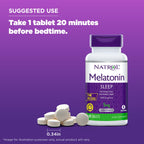 Natrol Time-Release Melatonin 5 mg, Dietary Supplement for Restful Sleep *, 100 Tablets (Pack of 2), 200 Day Supply