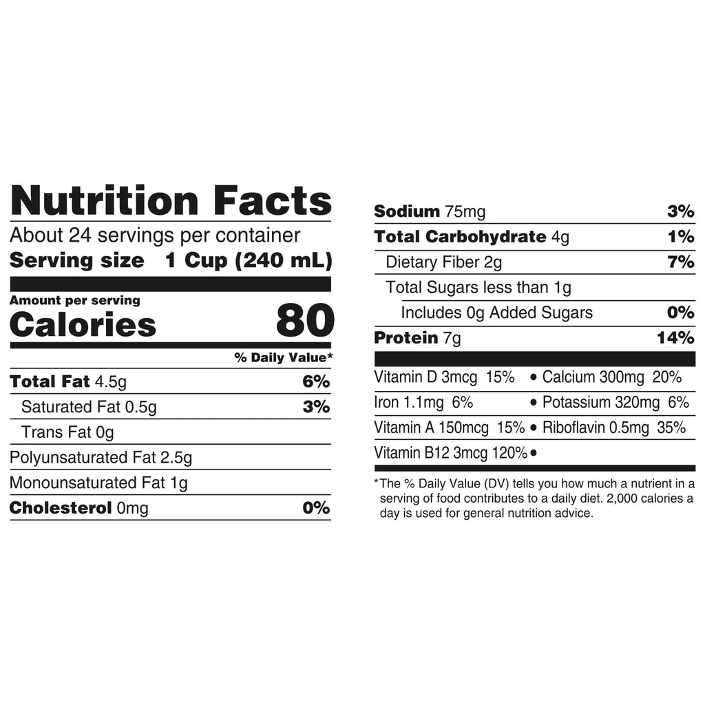 Silk Shelf-Stable Organic Soy Milk, Unsweetened, Dairy-Free, Vegan, Non-GMO Project Verified,32 Fl Oz(Pack of 6)
