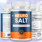 (3 Pack) Neuro Salt Capsules, NeuroSalt Pills with All Natural Ingredients, Advanced Neuro Salt Capsules Overall Health and Wellness Supplement Formula with Max Strength Multivitamin (180 Capsules)