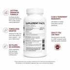Superior Formulas Berberine+ 1,000mg | Physician Formulated with Sunflower Lecithin for Absorption Support | NSF GMP Certified | Made in the USA | No Fillers | 60 Capsules