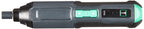 Amazon Basics by SKIL 4V Rechargeable Cordless Stick Screwdriver with 34-Piece Bit Set, Carrying Case, USB-C Charging, LED Work Light, 3 Torque Settings, Portable