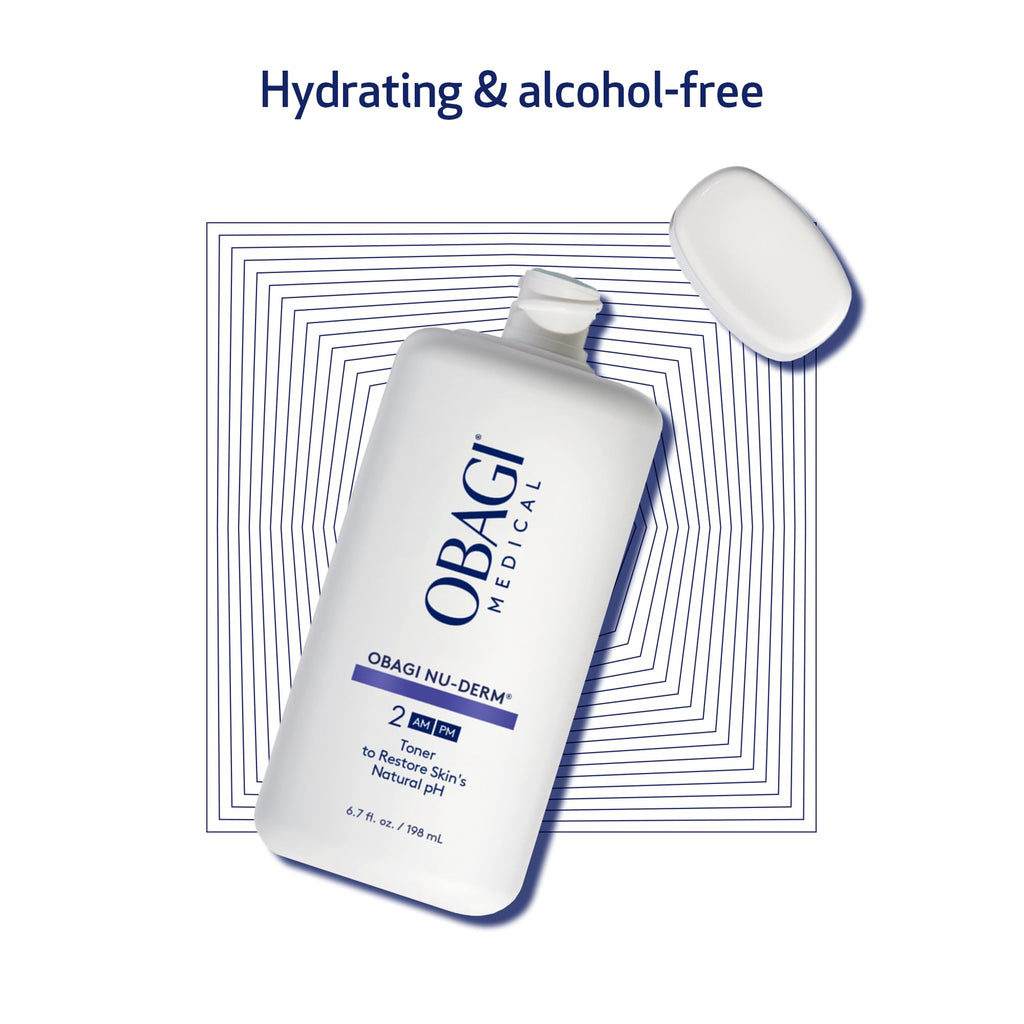 Obagi Nu-Derm Toner – Alcohol-Free, Balancing Nondrying Toner with Witch Hazel & Aloe Vera, Safe for Sensitive Skin – Two Pack, 2 * 6.7 oz