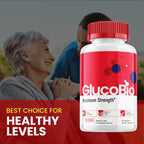 (5 Pack) Glucobio Capsules - Official Formula - Gluco Bio Support Supplement Vitamin, Glucobio Health Wellness Capsules Maximum Strength, Glucobio, Gluco Bio Pills Advanced Support (300 Capsules)