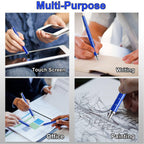 Fidget Gel Pen Gifts for Teens, Cool Gadget for Men Office Desk Accessories