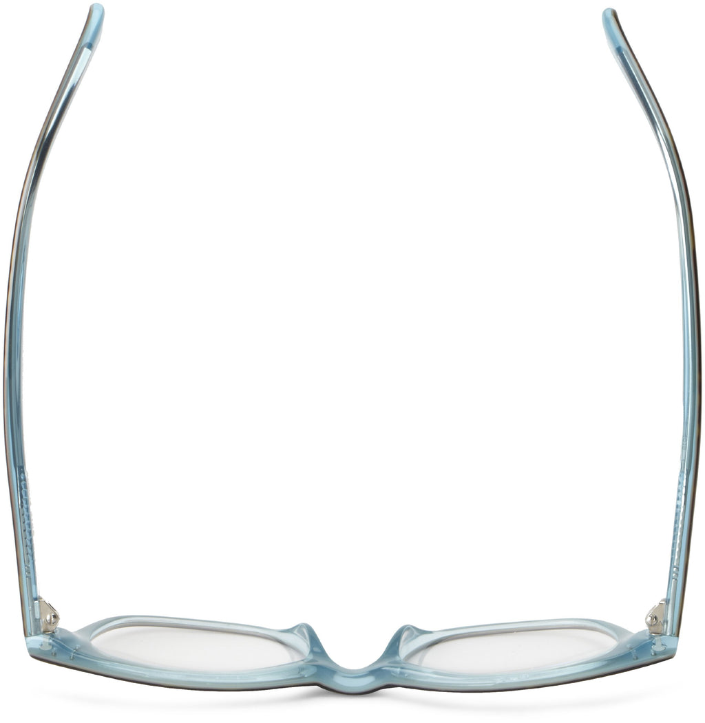 Kate Spade Women's Rebec Cat Eye Reading Glasses, Tortoise Aqua, 49 mm (1.5 x Magnification Strength)