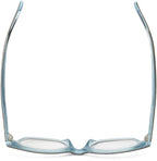 Kate Spade Women's Rebec Cat Eye Reading Glasses, Tortoise Aqua, 49 mm (1.5 x Magnification Strength)