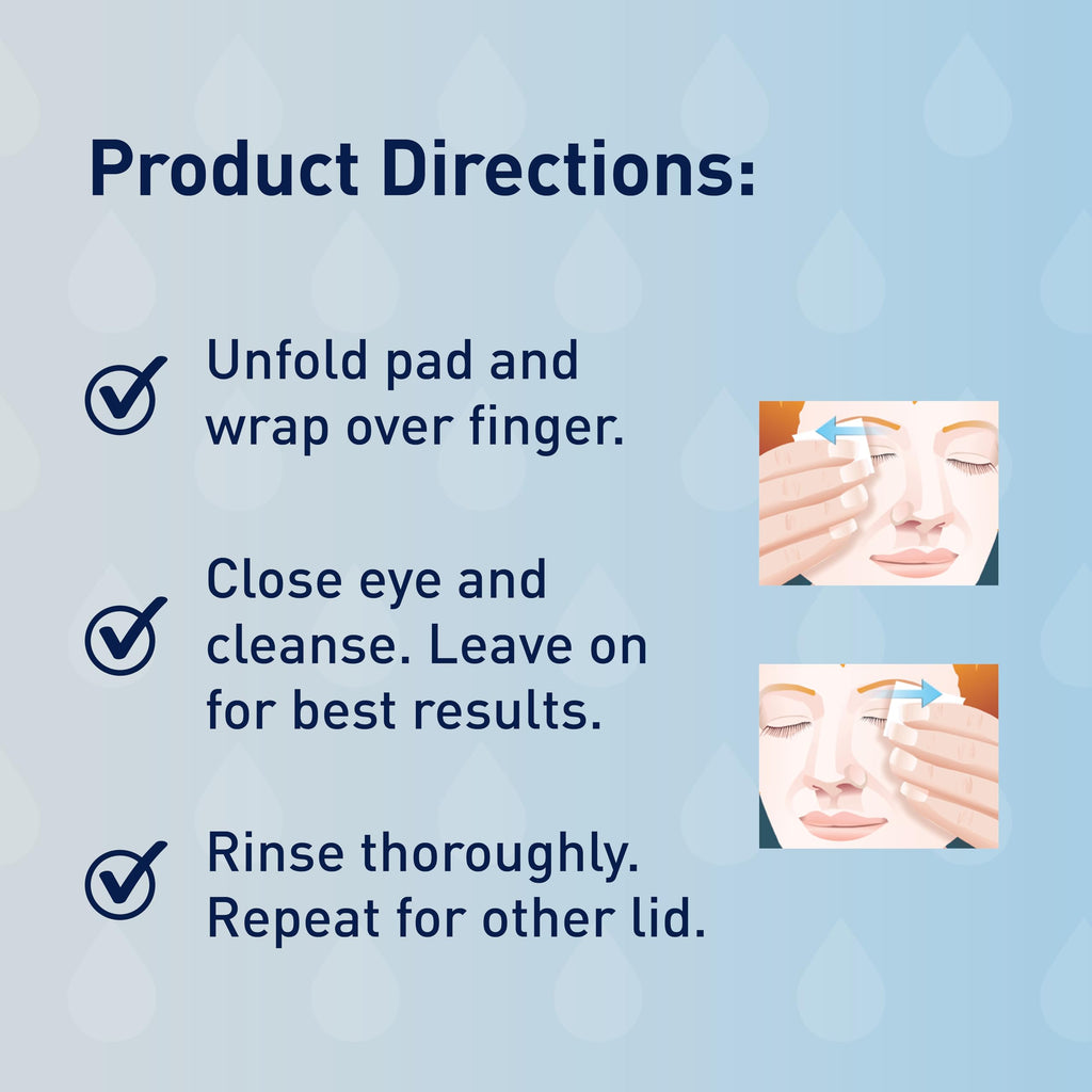 OCuSOFT Lid Scrub Original 30 Count Inflation Buster with 5 Extra Pads