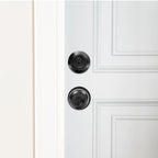 Exterior Door Lock Set with Deadbolt, Single Cylinder Deadbolt Lock and Door Knob Set, Keyed Alike Door Locks for Front Door,Matte Black Door Knob and Deadbolt Set(2Pack Set)