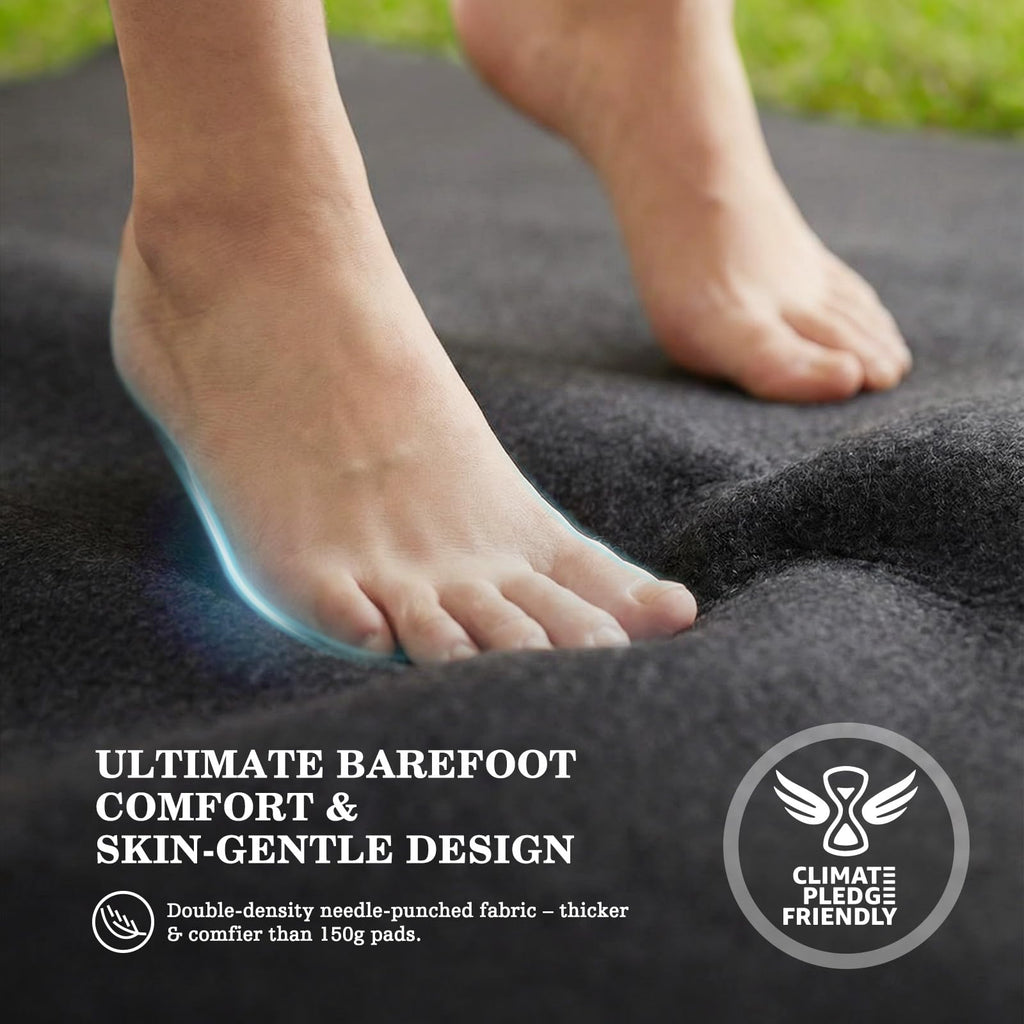 UIRWAY 16FT Round Pool Liner Pad, [2026 New 300G/M² Thicker Heavy Duty] Outdoor Padding for 16' Foot Above Ground Pools, Underneath Pool Mat, Swimming Pool Liners for Padding and Punctures Protection
