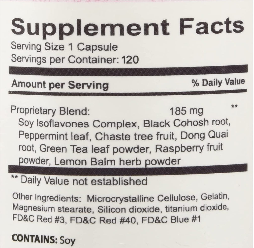 2 BOTTLES 240 CAPSULES FEMINELLE LAURA FLORES MENOPAUSIA