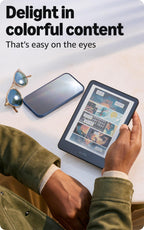 Amazon Kindle Colorsoft 16 GB (2024 model) – With color display that brings covers and content to life, now highlight in color – No Ads – Black