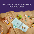 LEGO Friends Horse and Pony Trailer Playset, Building Toy for Kids, Creative Play Gift with Liann and Zoya Characters and 2 Animal Figures, Toy for 4 Year Olds and Up, 42634