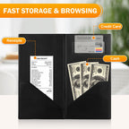 30 Pcs Server Books, Check Presenters for Restaurants, PVC Server Books for Waitress Guest Check Holder