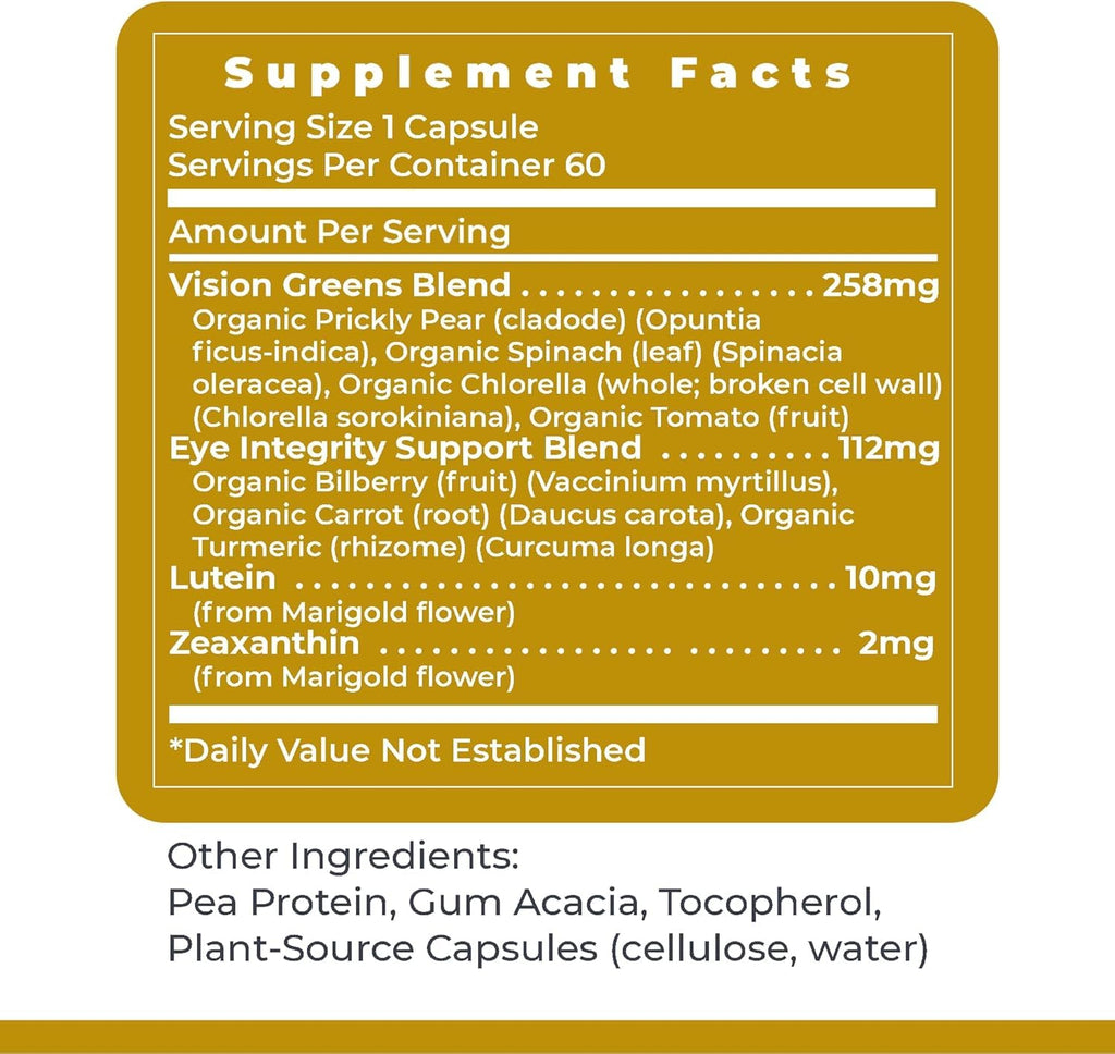 Premier Research Labs OcuVen - Lutein and Zeaxanthin Supplement, Eye Health Vitamins for Adults & Seniors, Vision Supplements, Macular Health, Eye Care - 60 Vegetarian Capsules