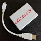 CELL2JACK - Cellphone to Home Phone Adapter, Make and Receive Cell Phone Call on Your landline Phone Free - Cell Phone to Landline Dock - Cell to Landline Converter