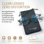 Xenvue Blue Light Blocking Glasses for Men and Women – Premium + Stylish Computer and Screen Eyewear, Reduce Eye Strain.