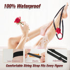 Couples Rose App Remote Control Wearable Vibrator, Couple Women Adult Sex Toys Games for Men, Hands Free Panty Clitoris Vibrator Vibrating Cock Ring, ZOOPLOU BDSM Female Sex Toy