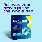 NicoDerm CQ Nicotine Patches and Support Program 21 mg, Step 1 - 21 Ct