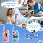 Kids Video Walkie Talkies, 2 Pack Long Range Toy Walkie-Talkie for Kids