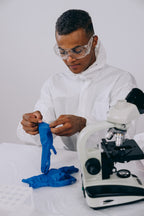 Inspire Nitrile Exam Gloves | The Original Quality Stretch Nitrile Cobalt Blue | 4.5 Gloves Disposable Latex Free Medical EMT (Cobalt Blue, XXL)