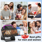 MILOUZ Wireless Induction Speaker 5-in-1 Bluetooth Speaker with Phone Stand
